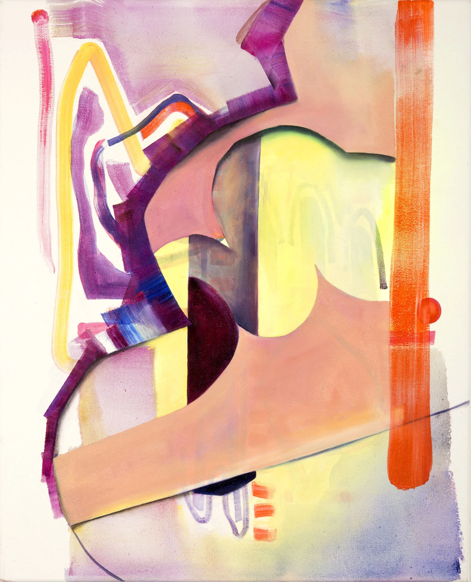 Untitled 20, oil on canvas, 50cm x 40cm, 2018