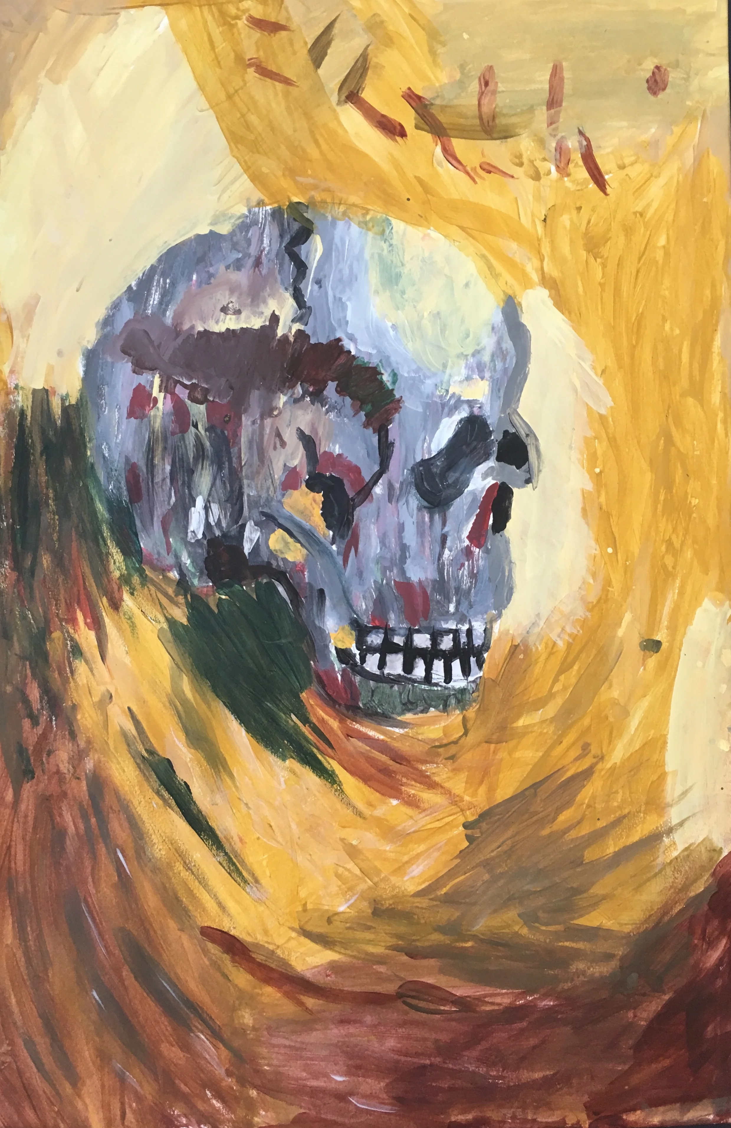 Aoife 2nd year art student