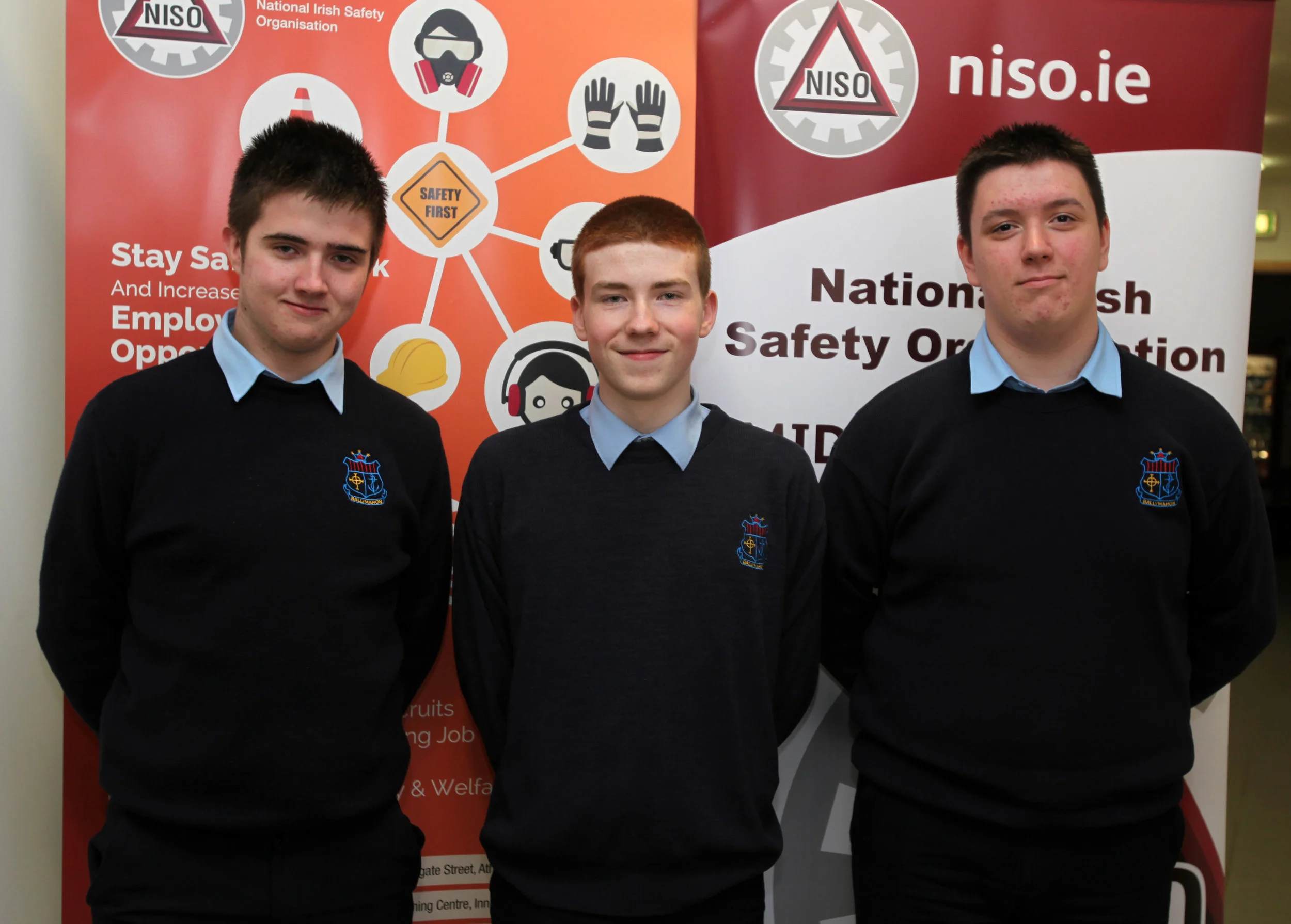 TY students who took part in NISO quiz in Athlone