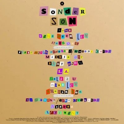 *back of Sonder Son album cover