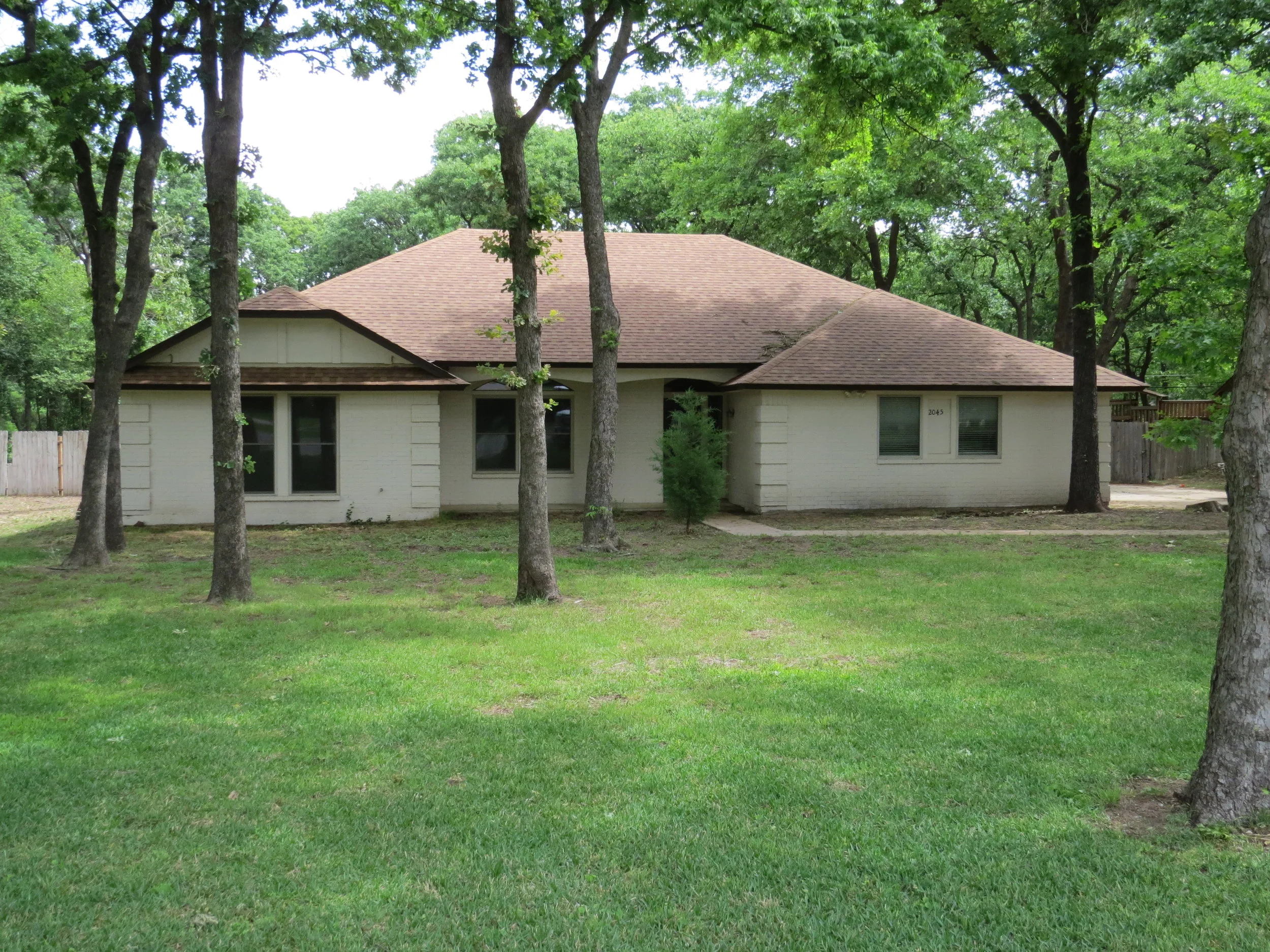 BEFORE RENOVATION / FRONT ELEVATION