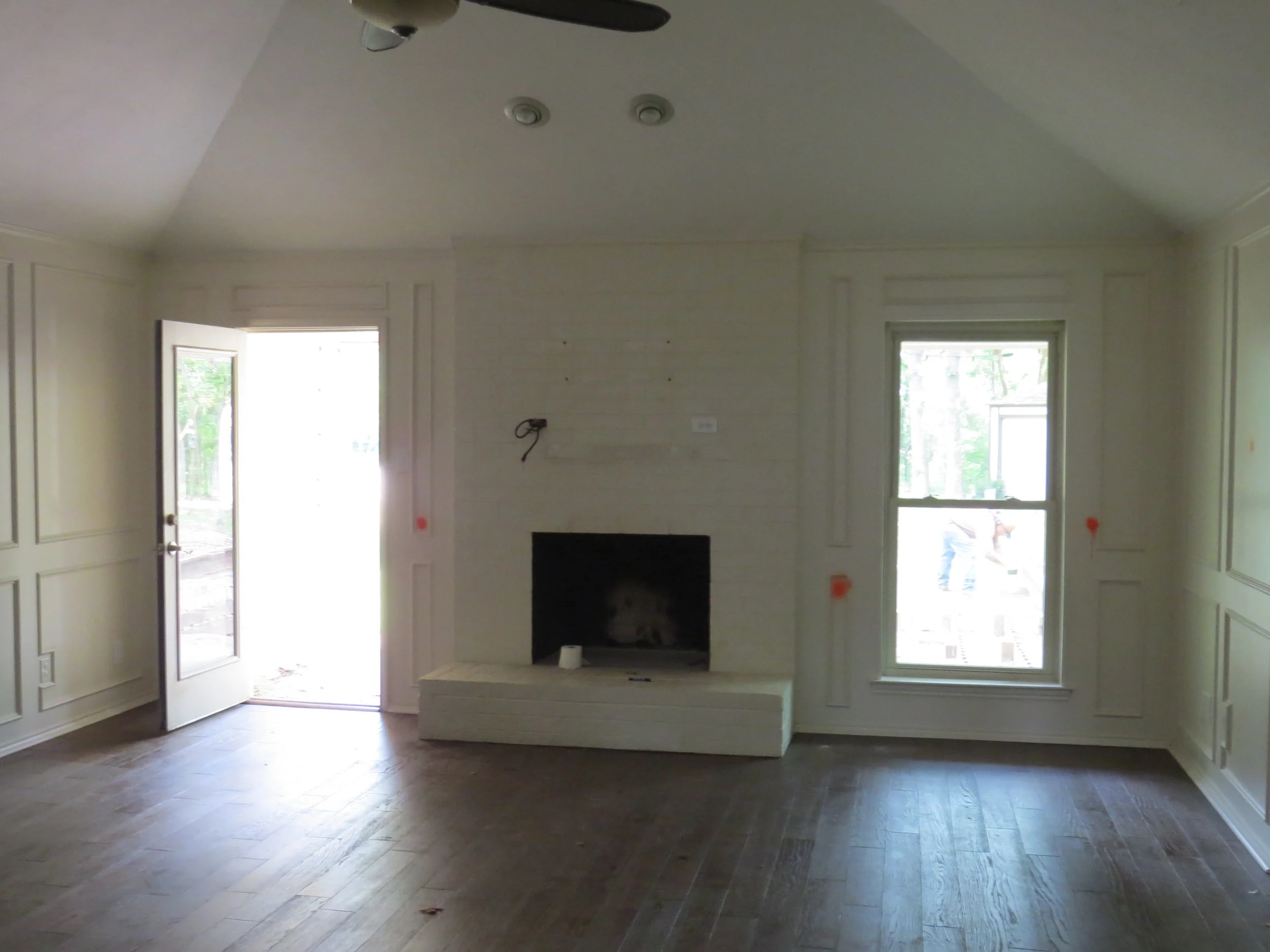 BEFORE RENOVATION / LIVING-ROOM