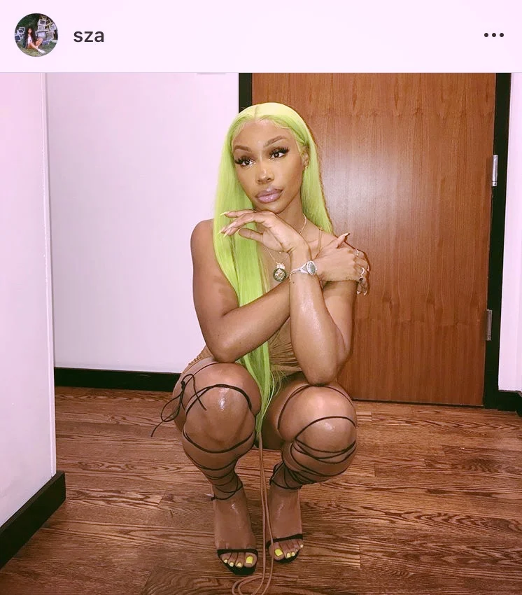 New Summer Slime Hair Trend 