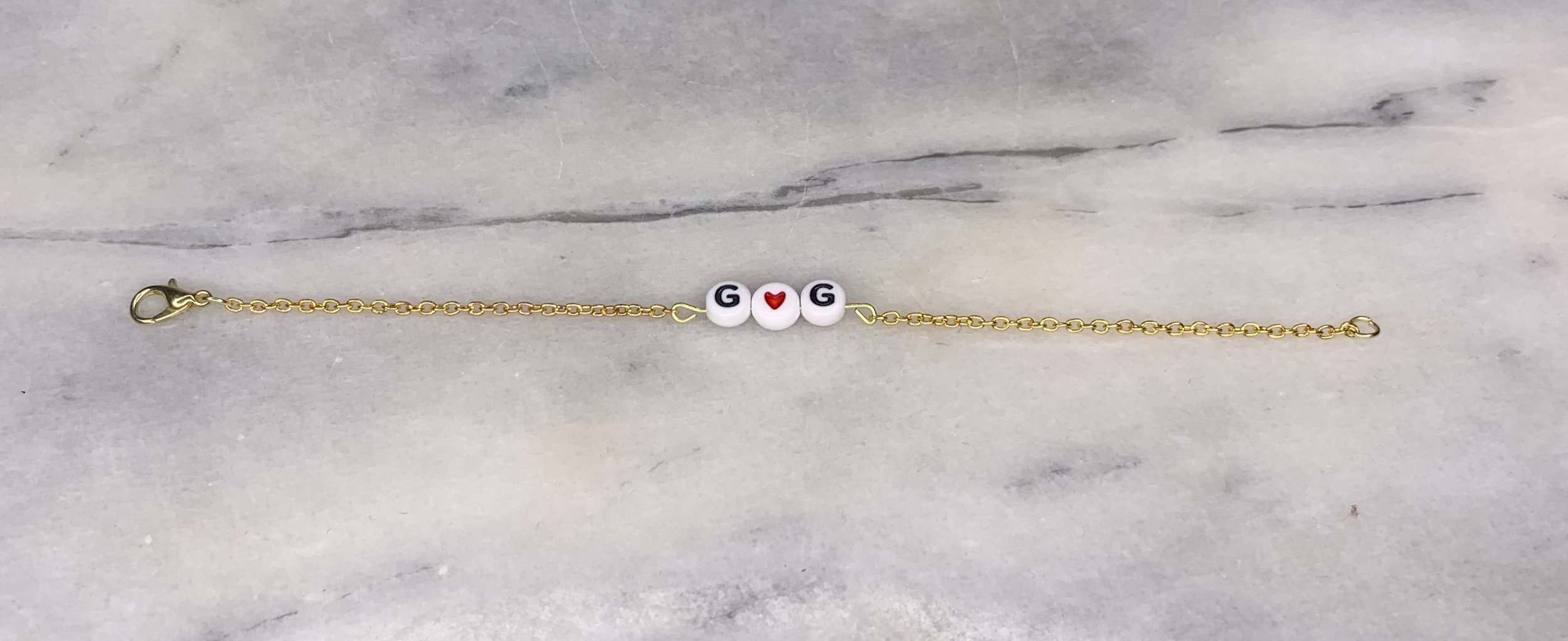 Good Girl Initial Bracelet