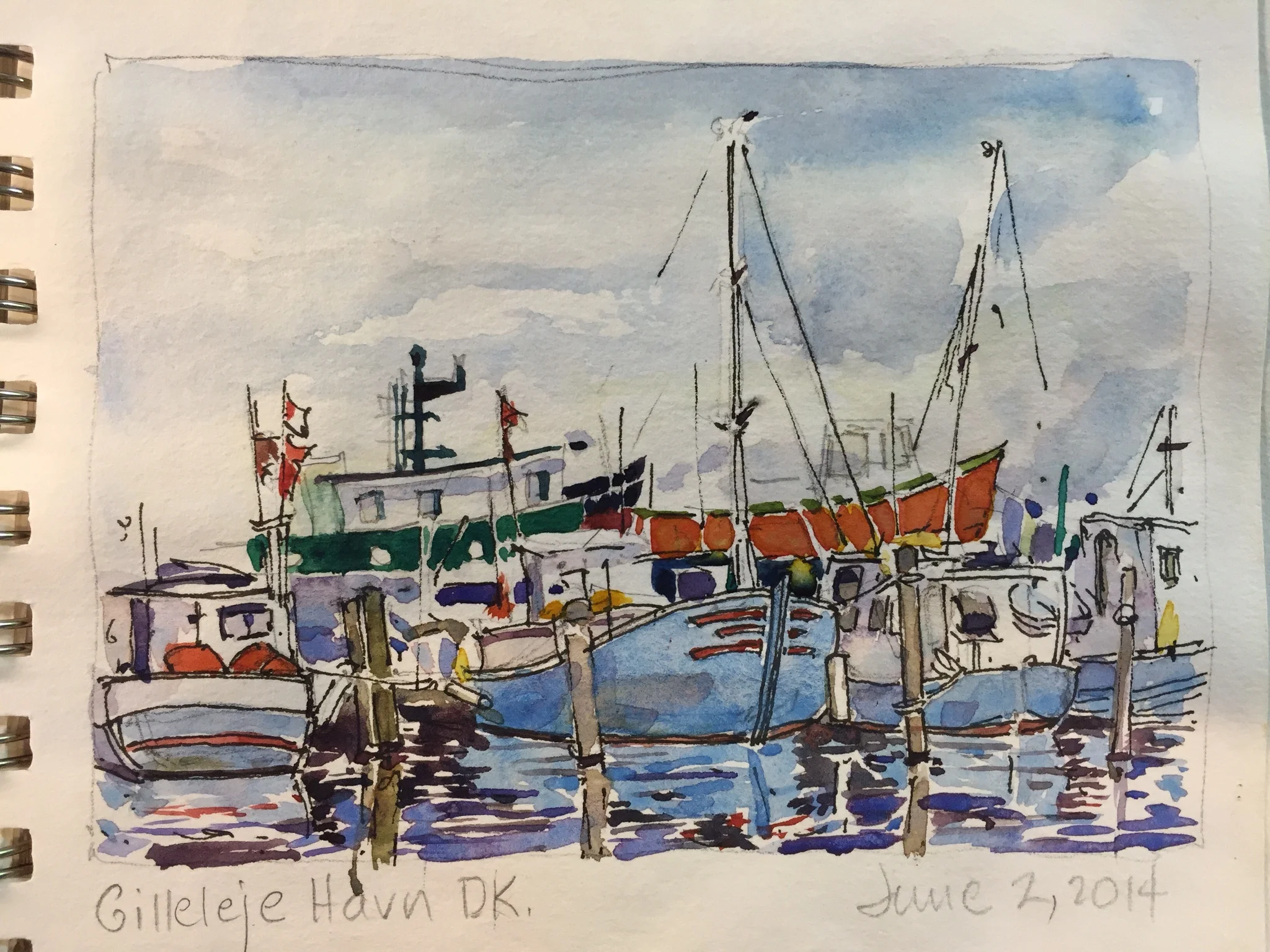 Gilleleje Havn, DK 6-2-14.JPG