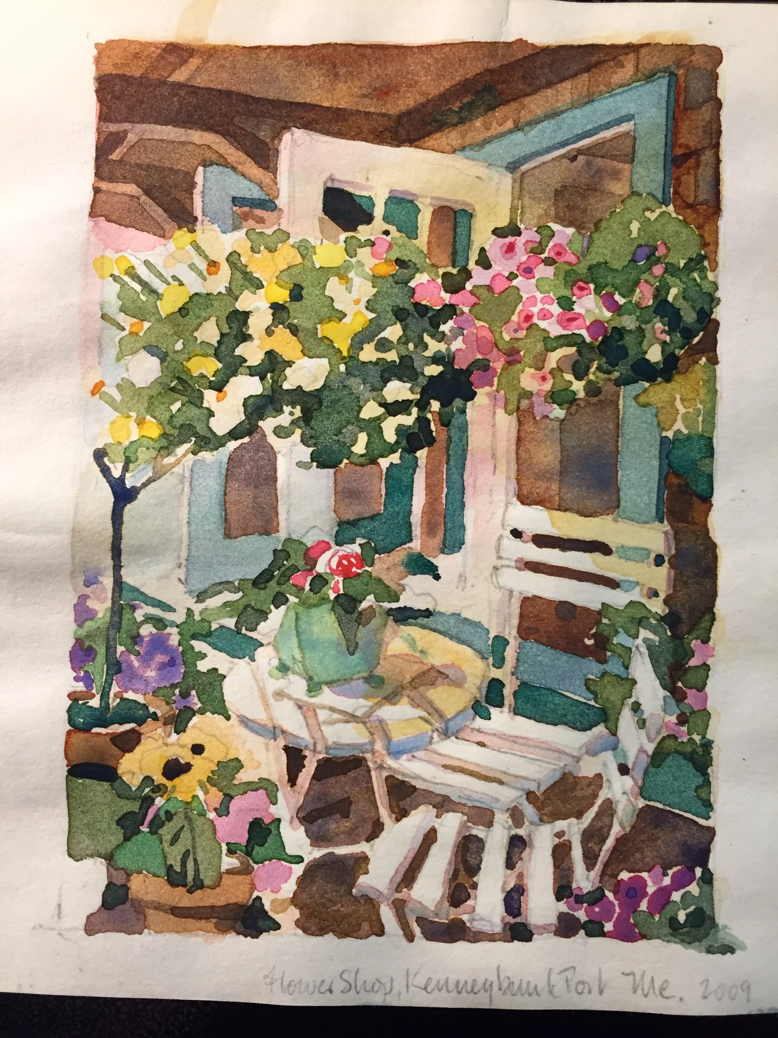 Flower Shop Kenneybunkport Me. 2009.JPG