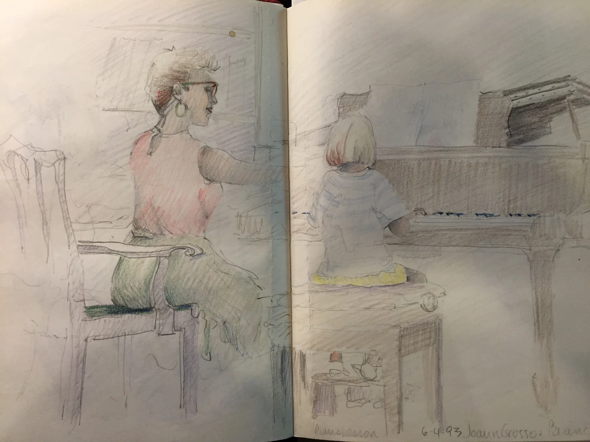 Joanne Grosso & Bianca 6-4-93.JPG