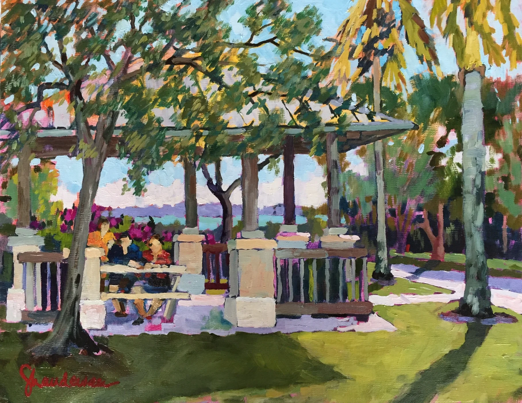 Indian Riverside Gazebo