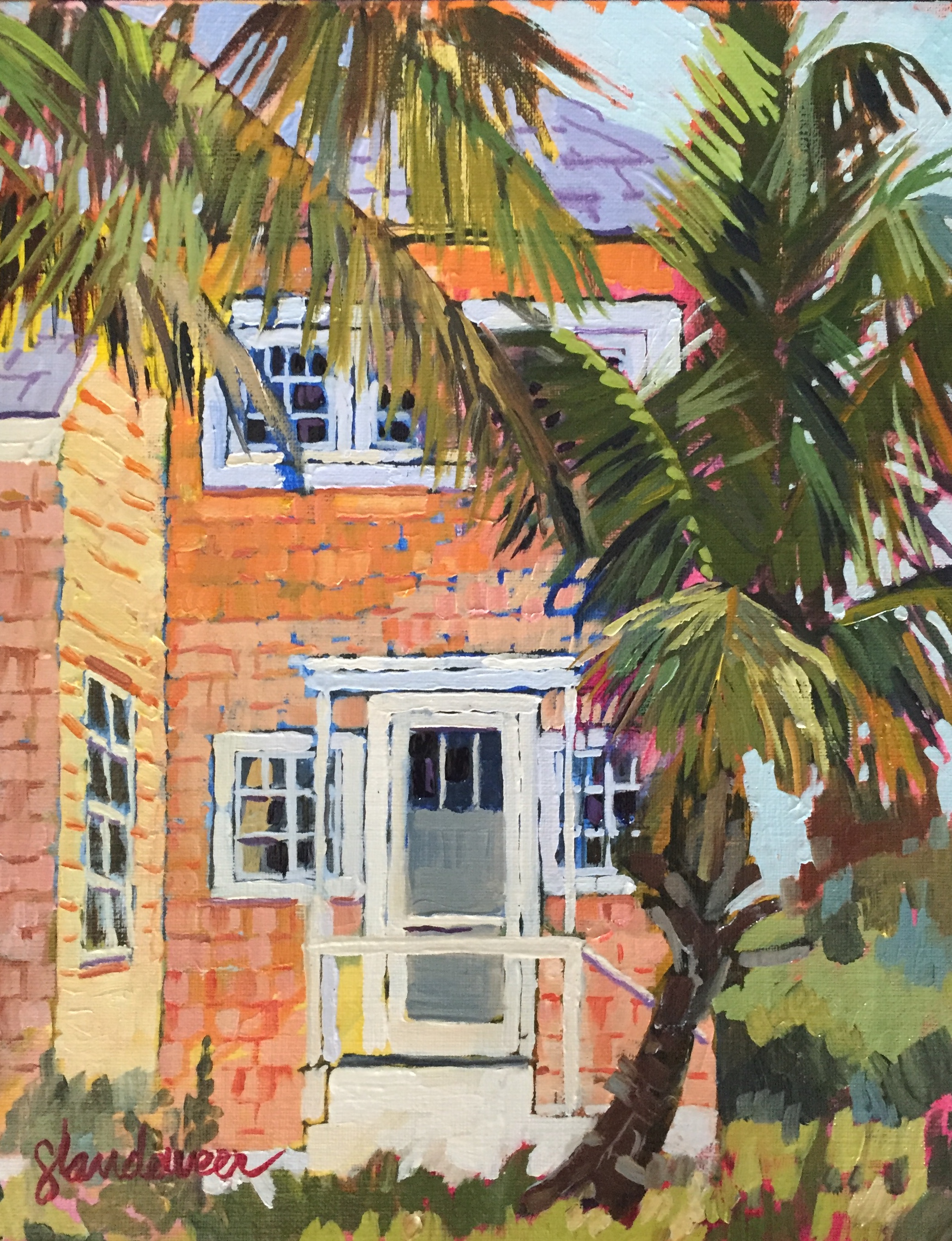 Orange House in Shepards Park