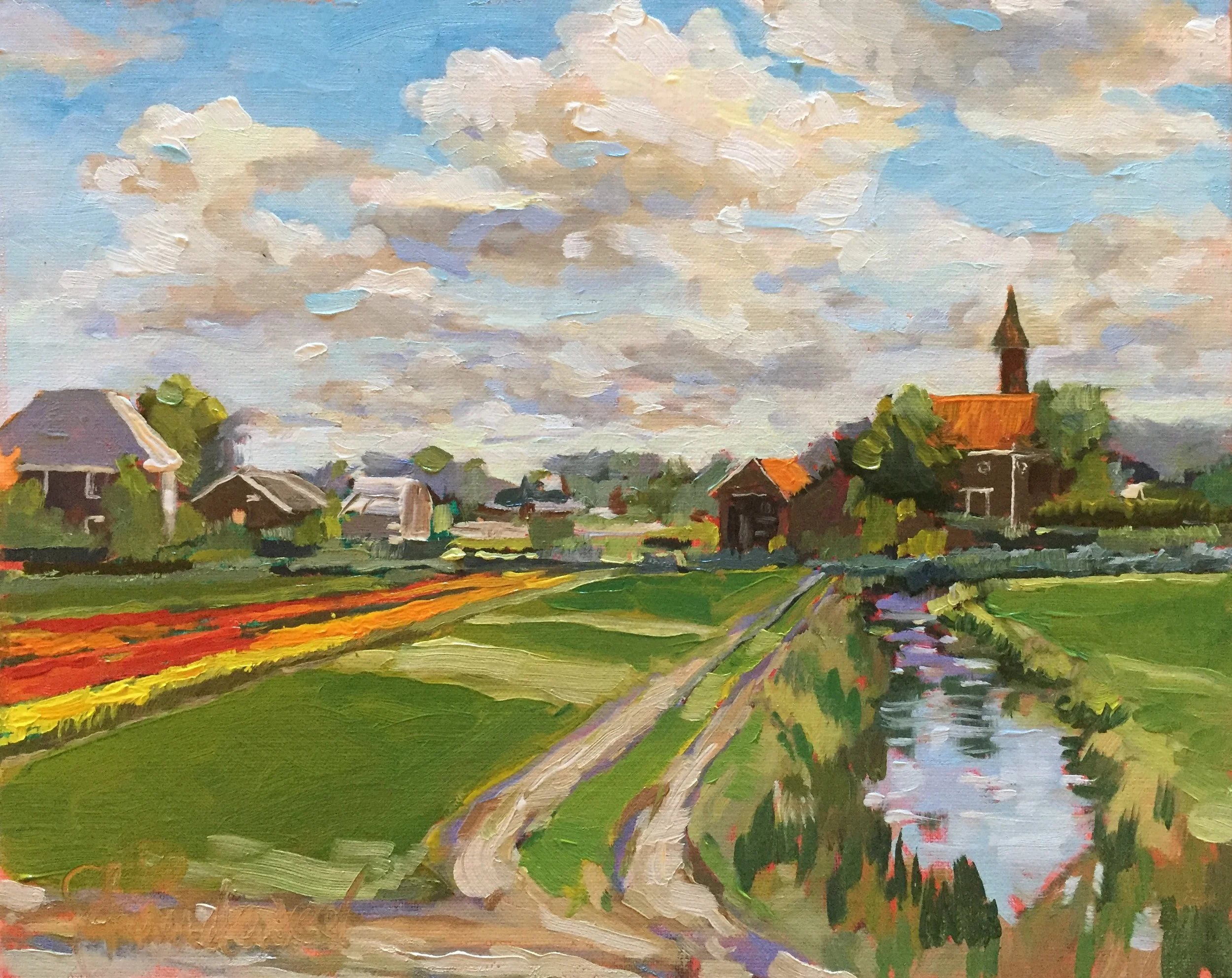 Bulb field in Hillegom