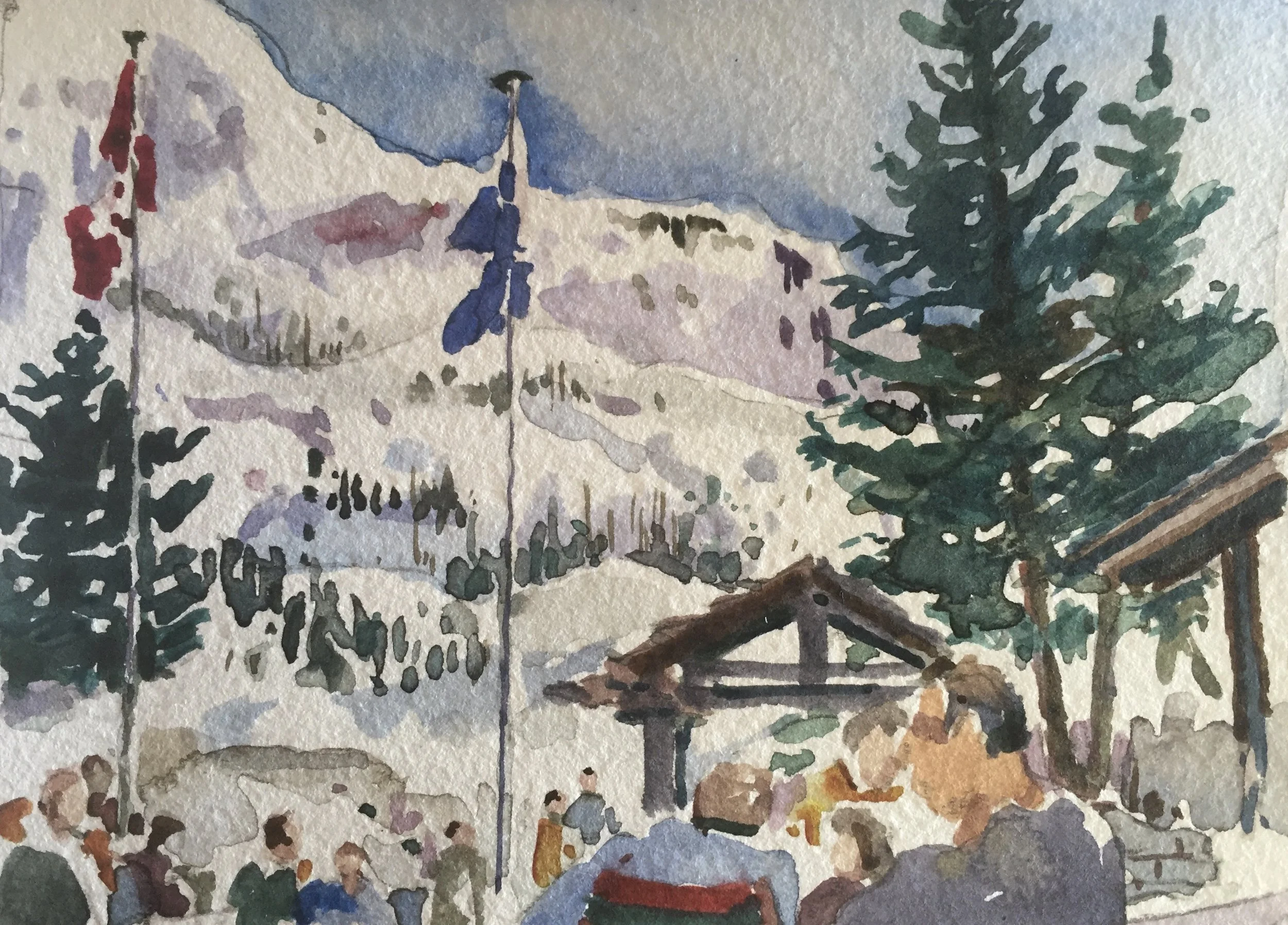 Glacier 3000, Gstaat 