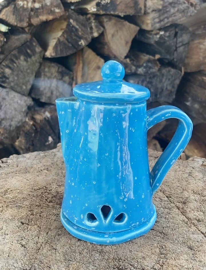 It&rsquo;s here, the camping kettle! When making this I envisioned it on the back porch burning with citronella.

Drop date June 14th @ 12 noon EST. 

Camping and outdoor eating season is upon us! Enjoy this burner hanging outside giggling with pals 