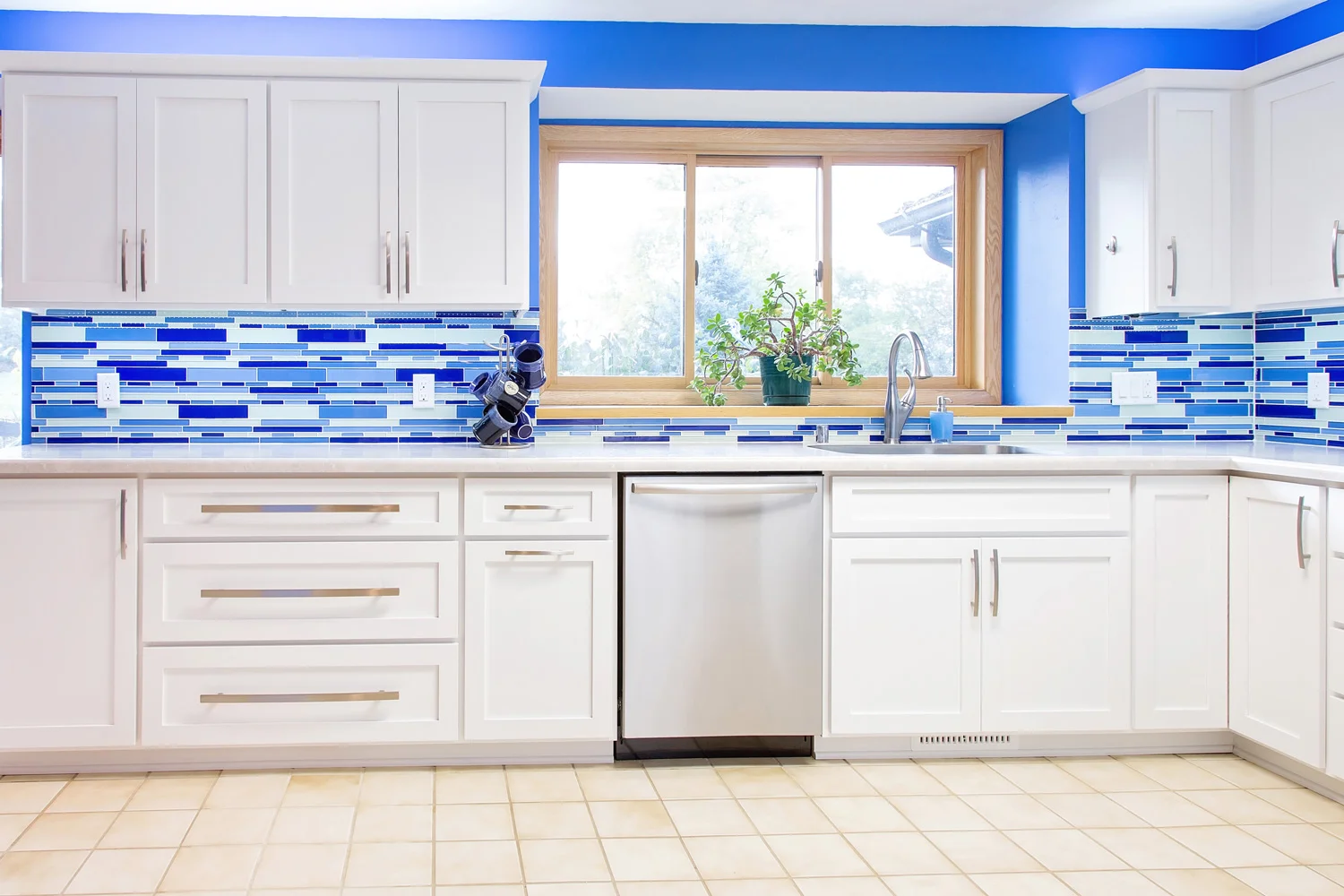 Blissful Blue Kitchen Degnan Design Build Remodel
