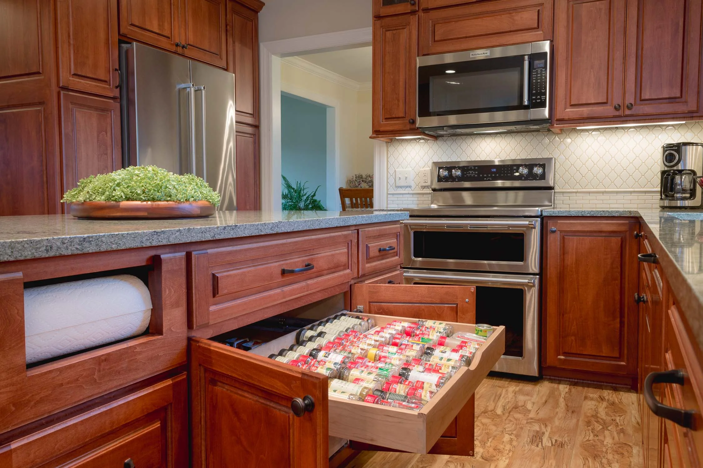 Under cabinet shelf, Kitchen design, Kitchen remodel