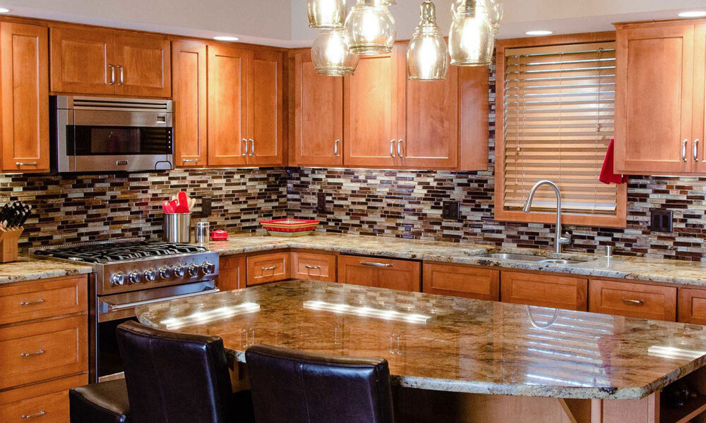 Painted Kitchen Cabinets And Stained, Kitchen Cabinets Madison Wi