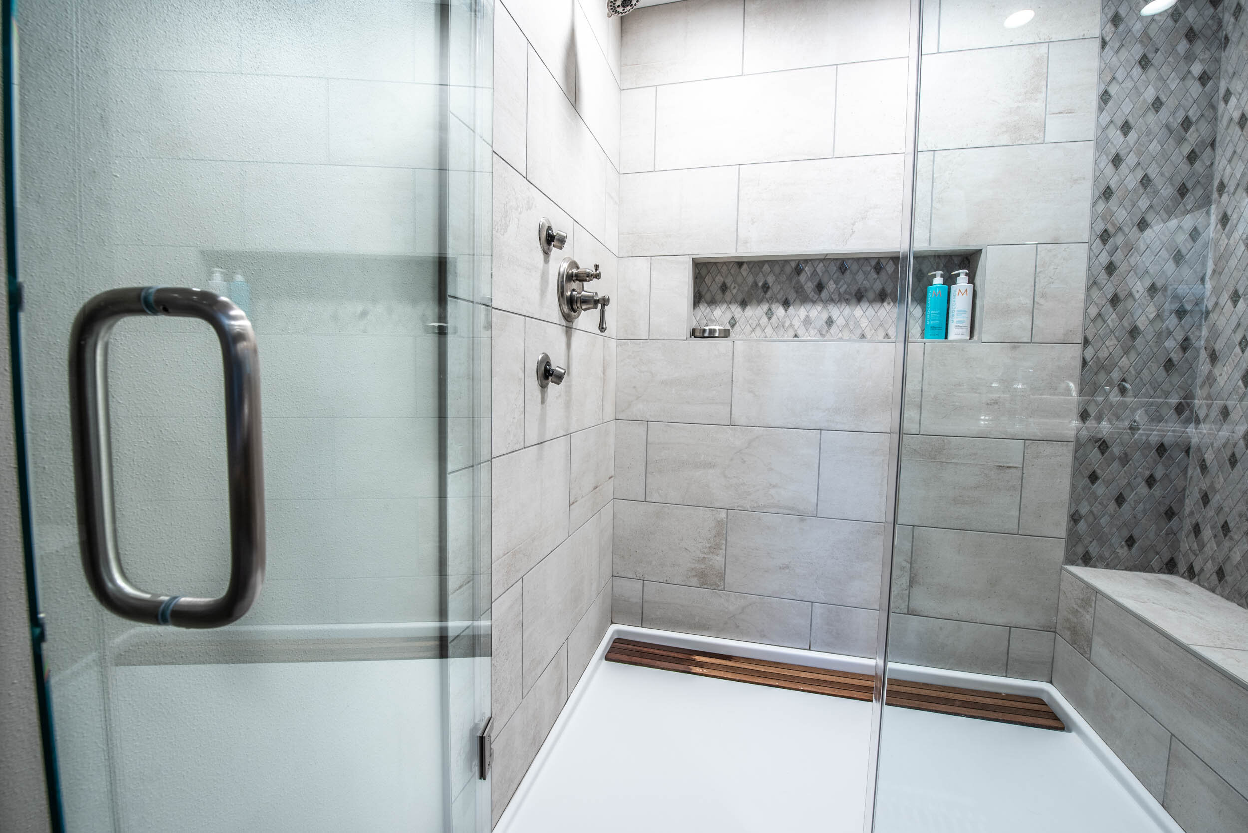 Choosing A Shower Drain Style For A Master Bath Shower — Degnan  Design-Build-Remodel