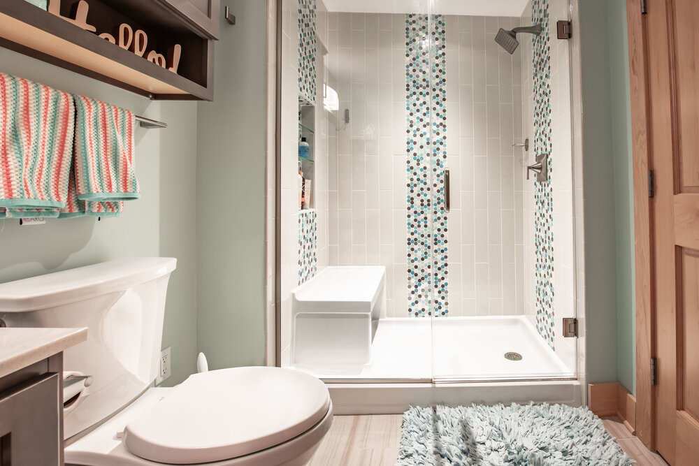 To Shower Conversion Bathroom Remodel, Bathtub Drains During Bath Remodel