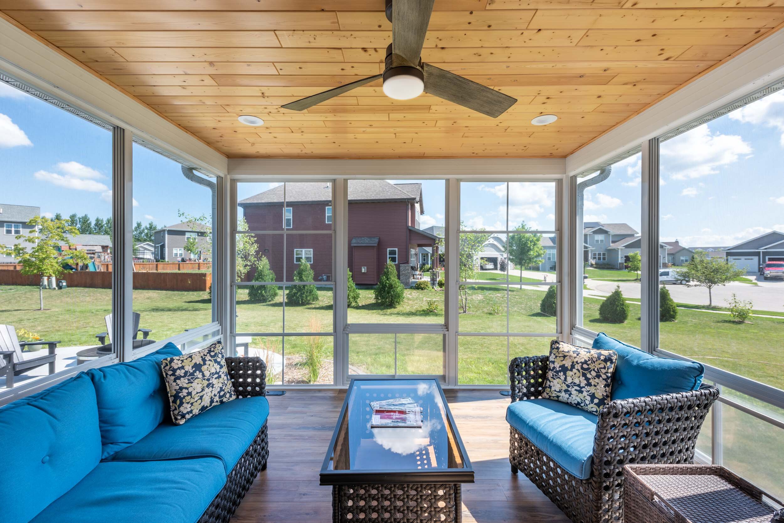A Porch Remodel and Terrific Outdoor Living Space in Windsor, WI ...