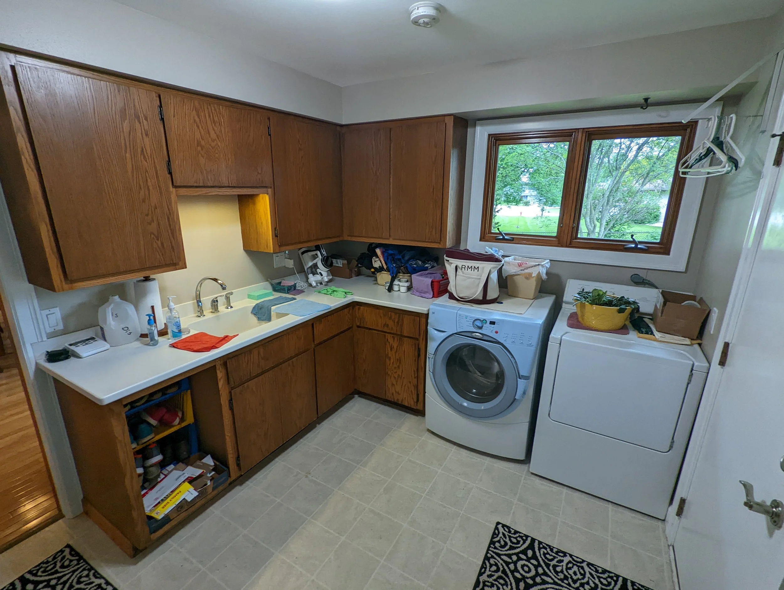Before Laundry Remodel