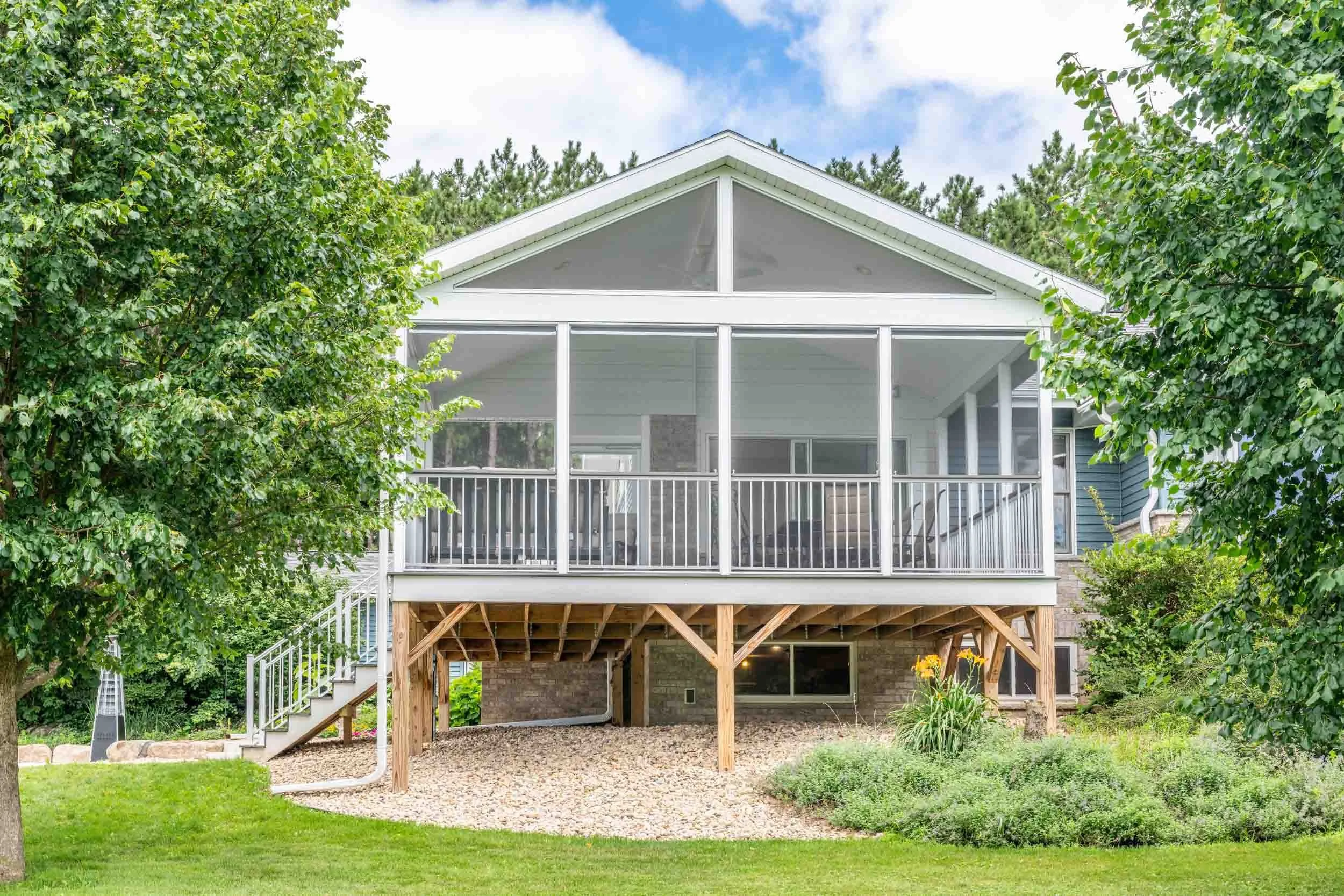 After Pool and Screen Porch Addition