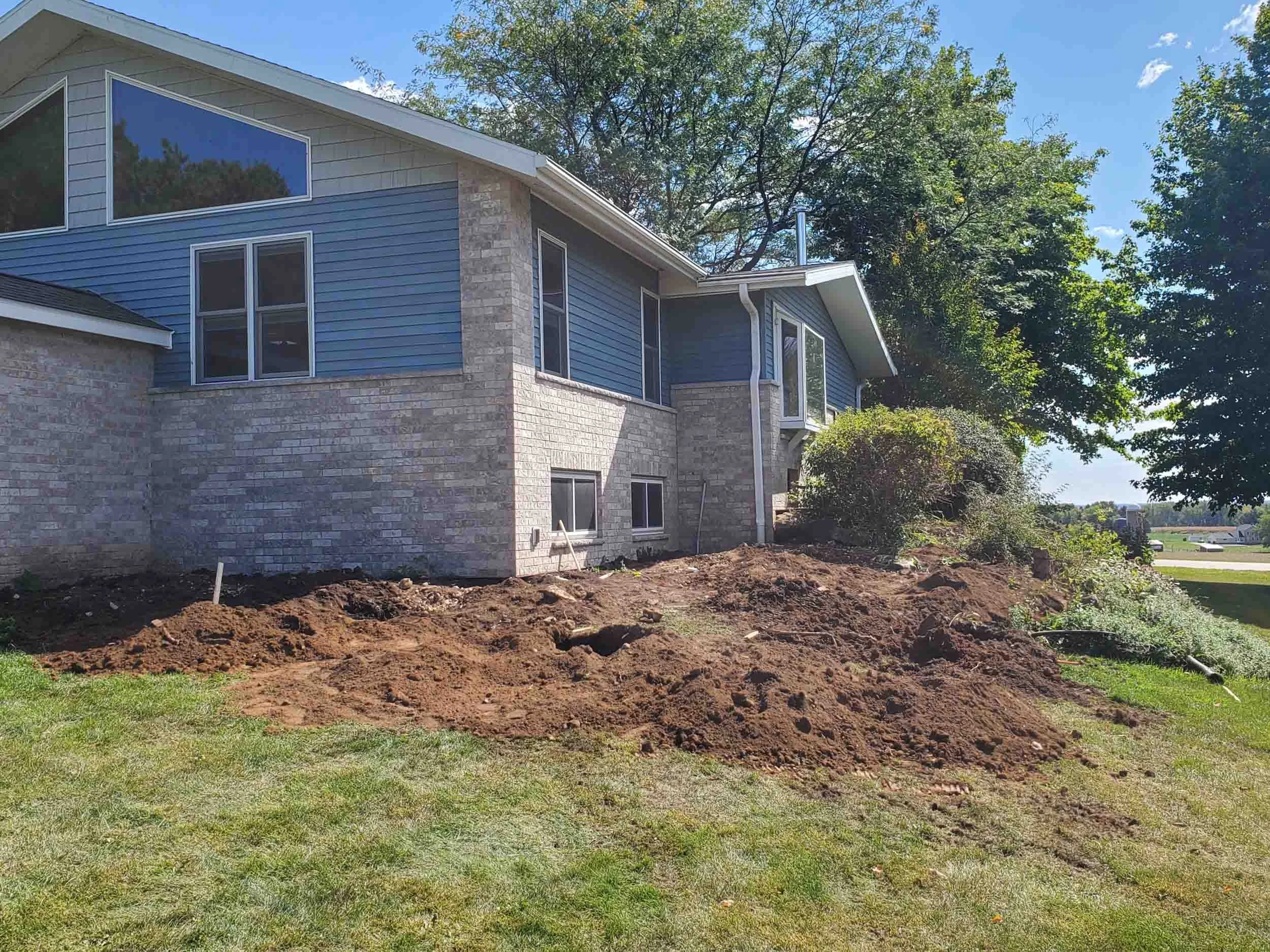 Before Pool and Screen Porch Addition