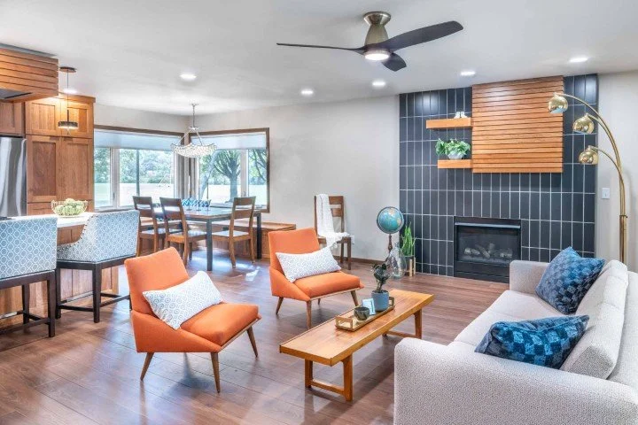 Ranch home transformed to modern advantages