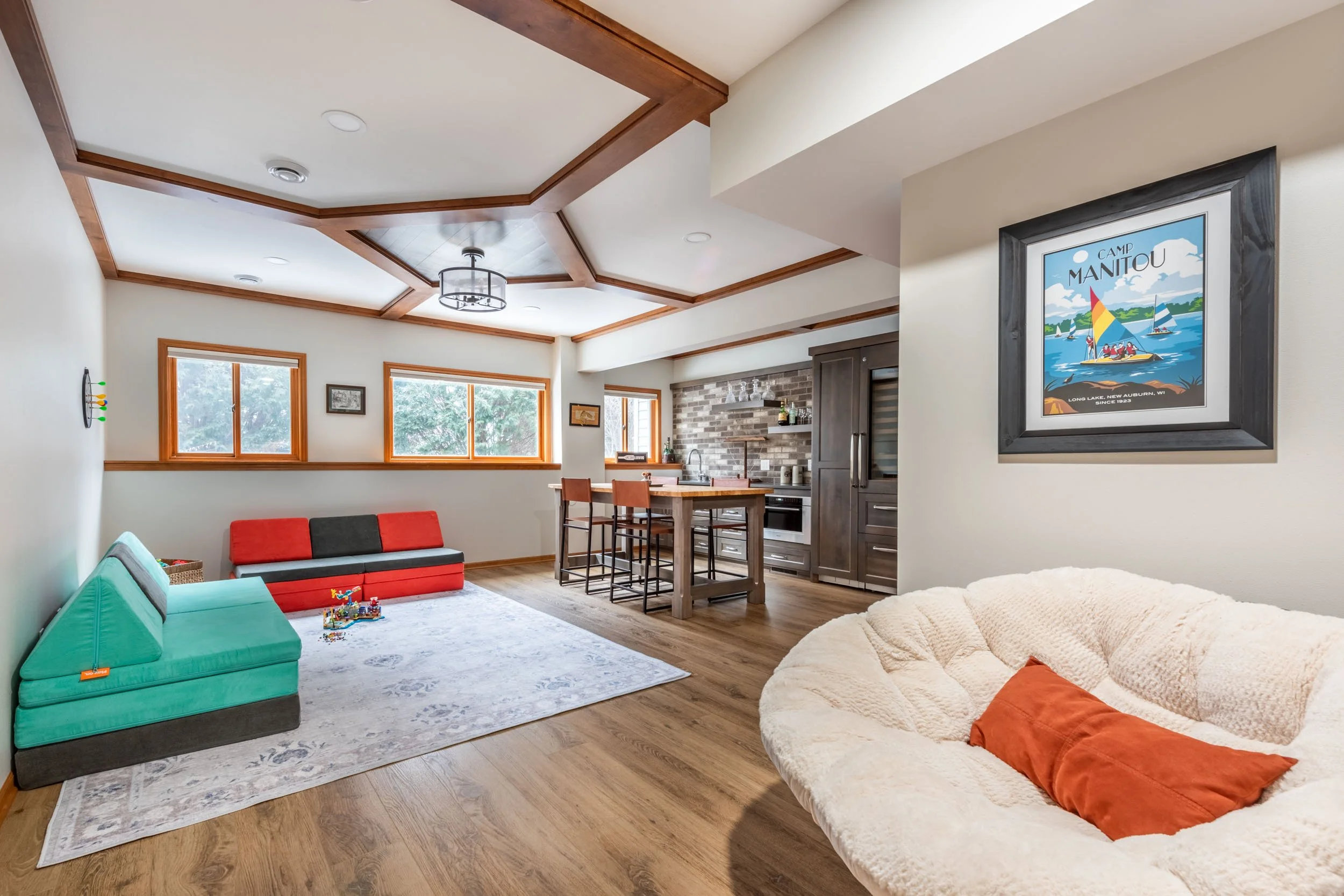 A Middleton, Wisconsin Finished Basement Gets Renovated — Degnan Design ...