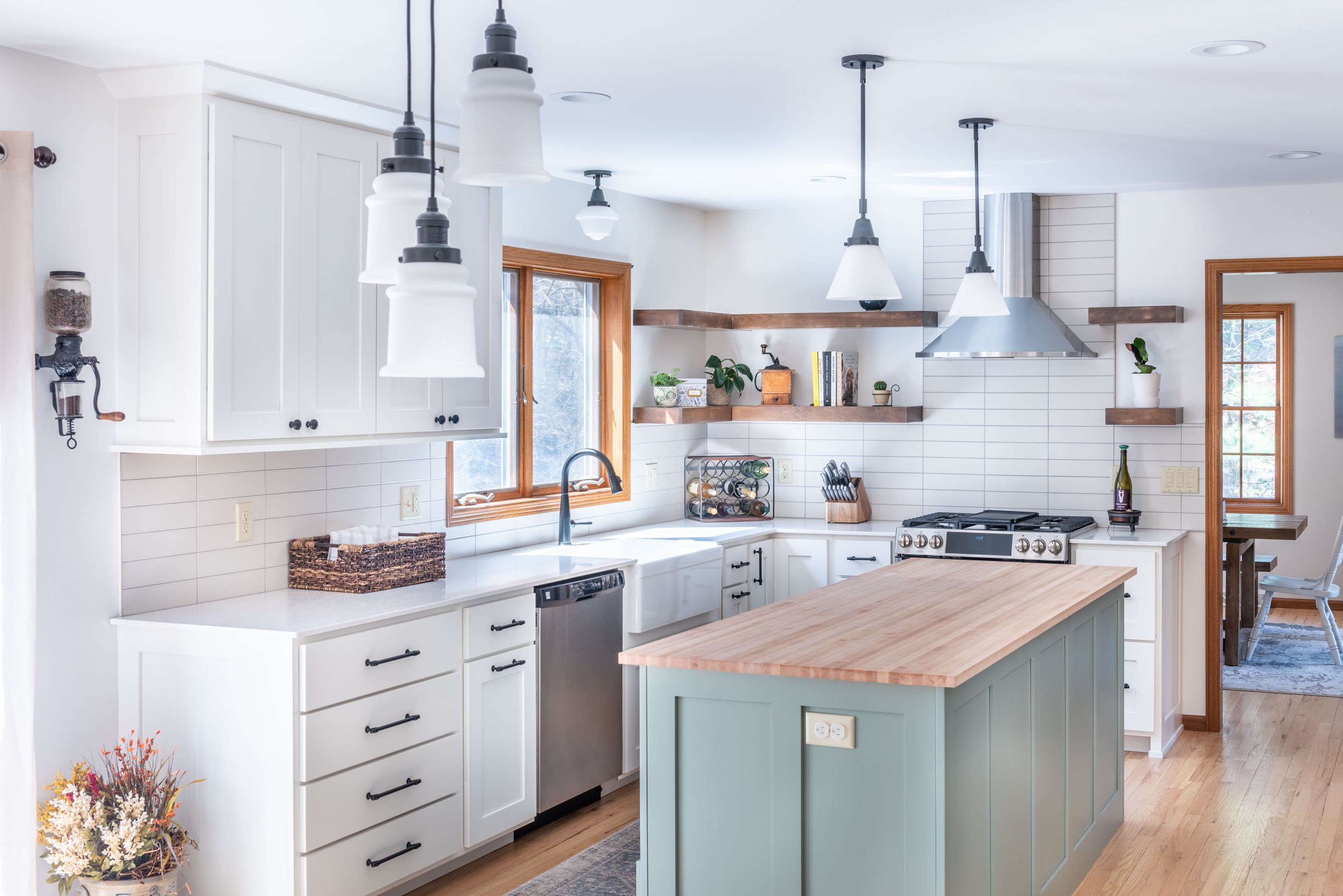 Modern Farmhouse Kitchen Design and Remodel — Degnan Design-Build