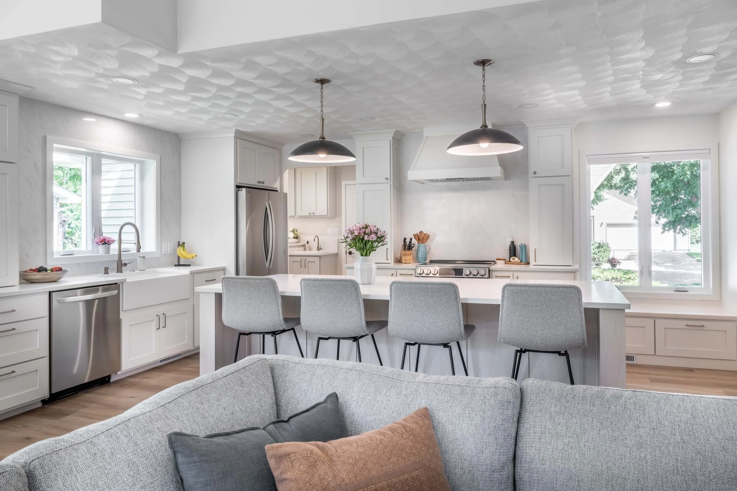Image of a kitchen from our Scandinavian Inspired Whole-House Remodel
