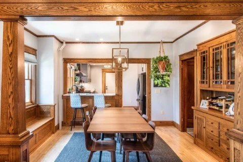 1920s Bungalow Living Room