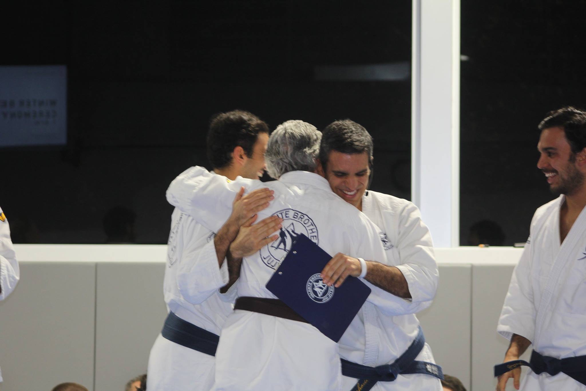  The Valente Brothers and Mr Scott Penley. 78 years young and a new VB black belt.&nbsp; 