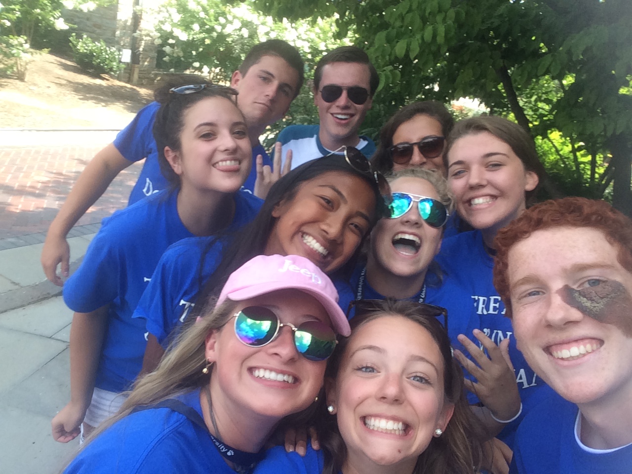 Adam with fellow Donovan Senior Student Leaders at Lead U