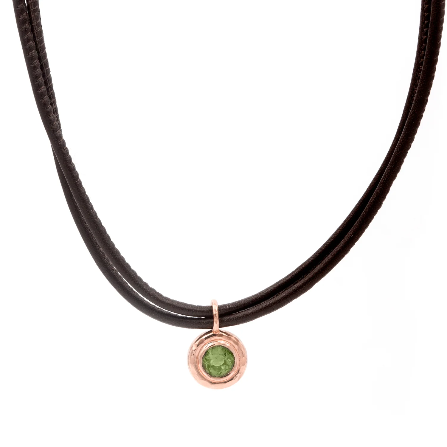 LEATHER NESTING GEM CHOKER RG 1.jpeg