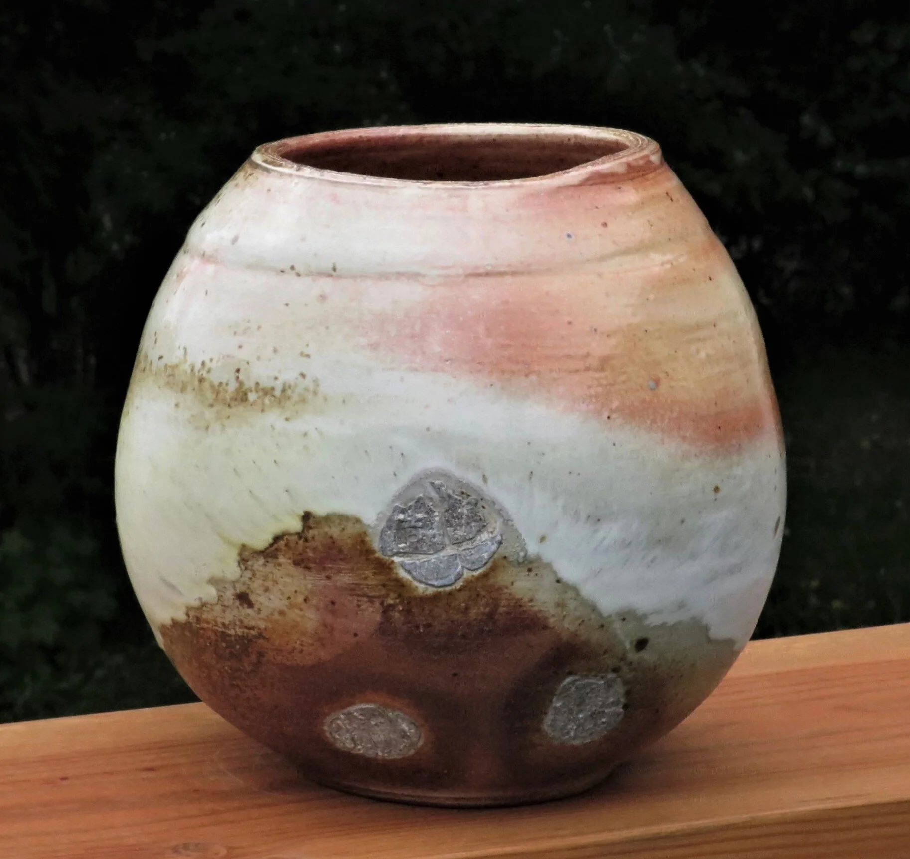 Large jar with shino & whte-1.JPG