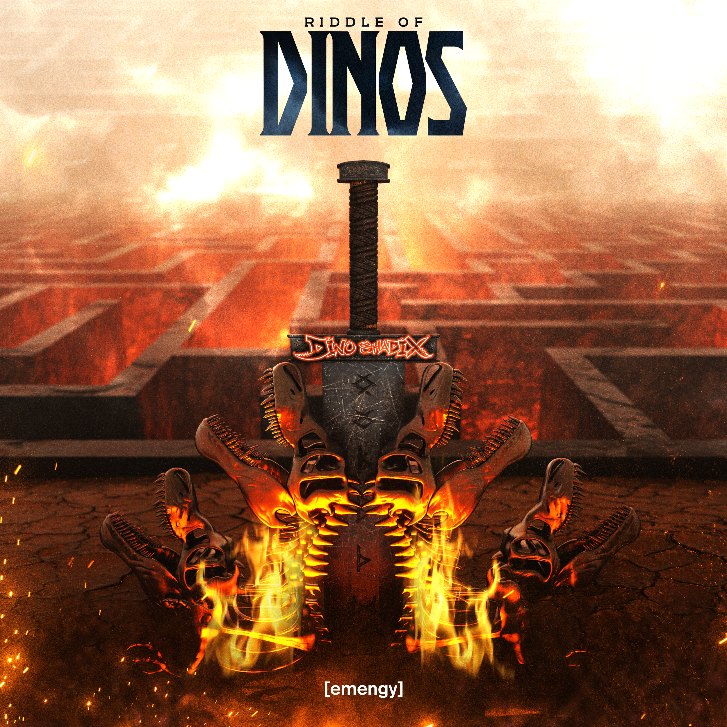 Dino Shadix - Riddle of Dinos EP (COVER2).png