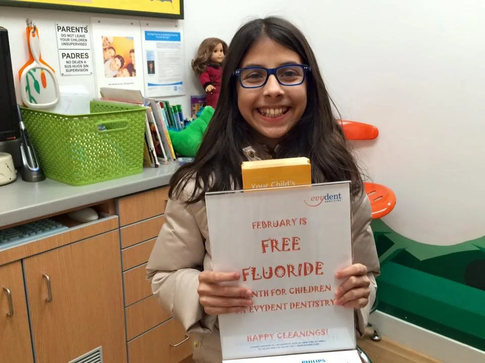 Free Fluoride during Children's Dental Month in February
