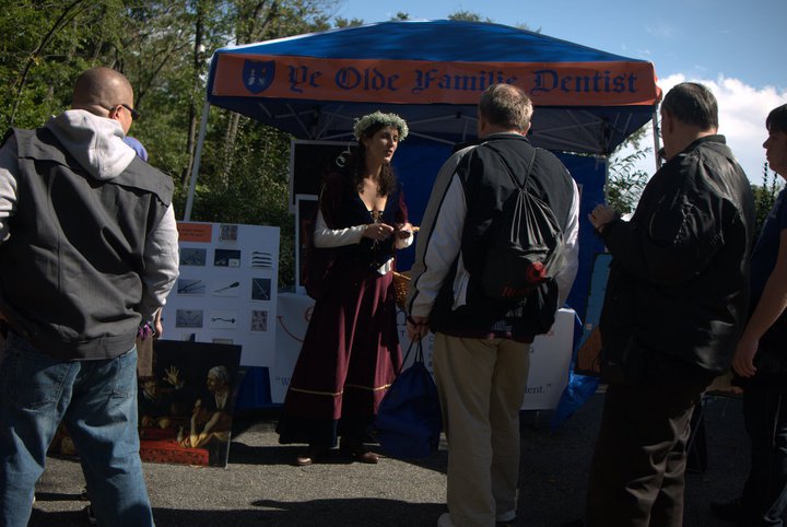 Ye Olde Family Dentistry at Fort Tryon Park Medieval Festival