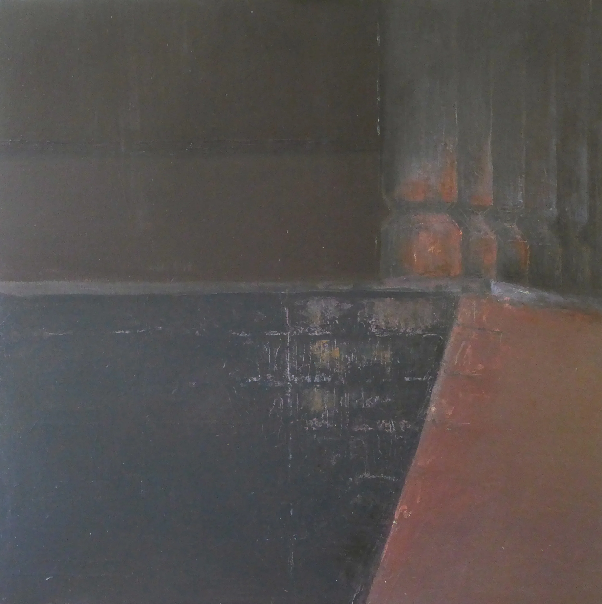   Scunthorpe II &nbsp; Oil on board &nbsp;60 x 60 cm &nbsp;2017 