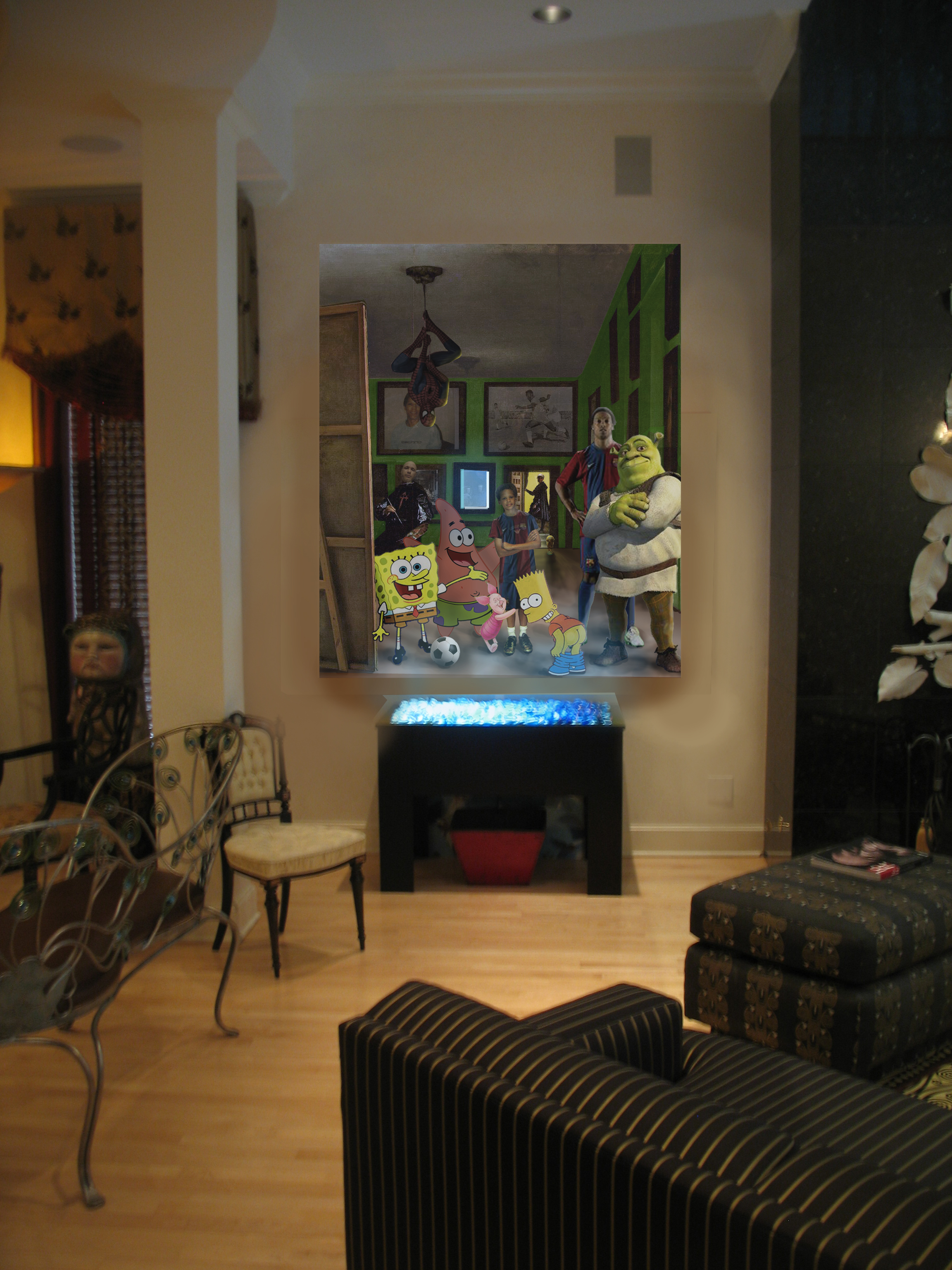 The "In location" mock up for the proposal