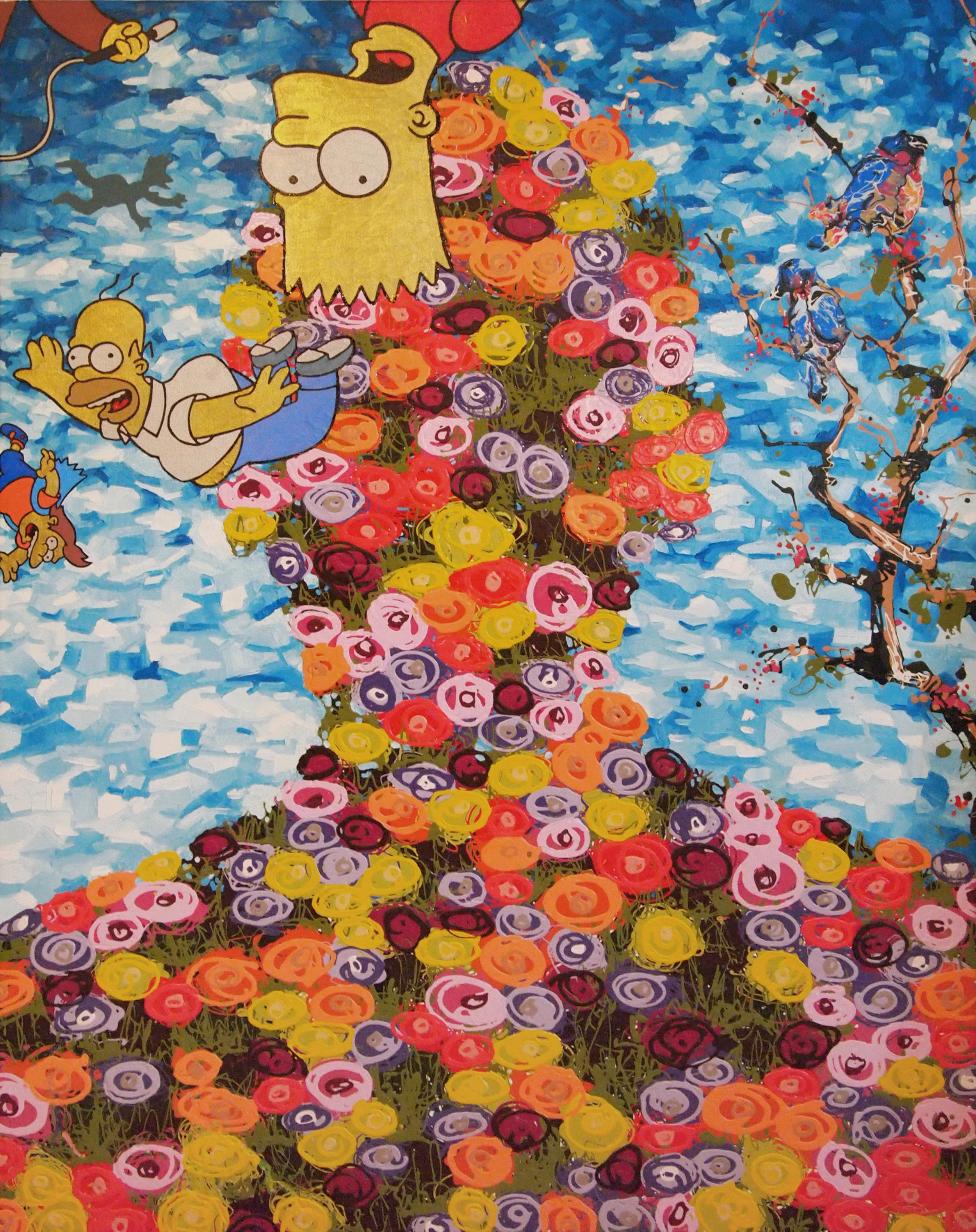 floraintheshapeofobamashead201348x60mixedmedia.jpg