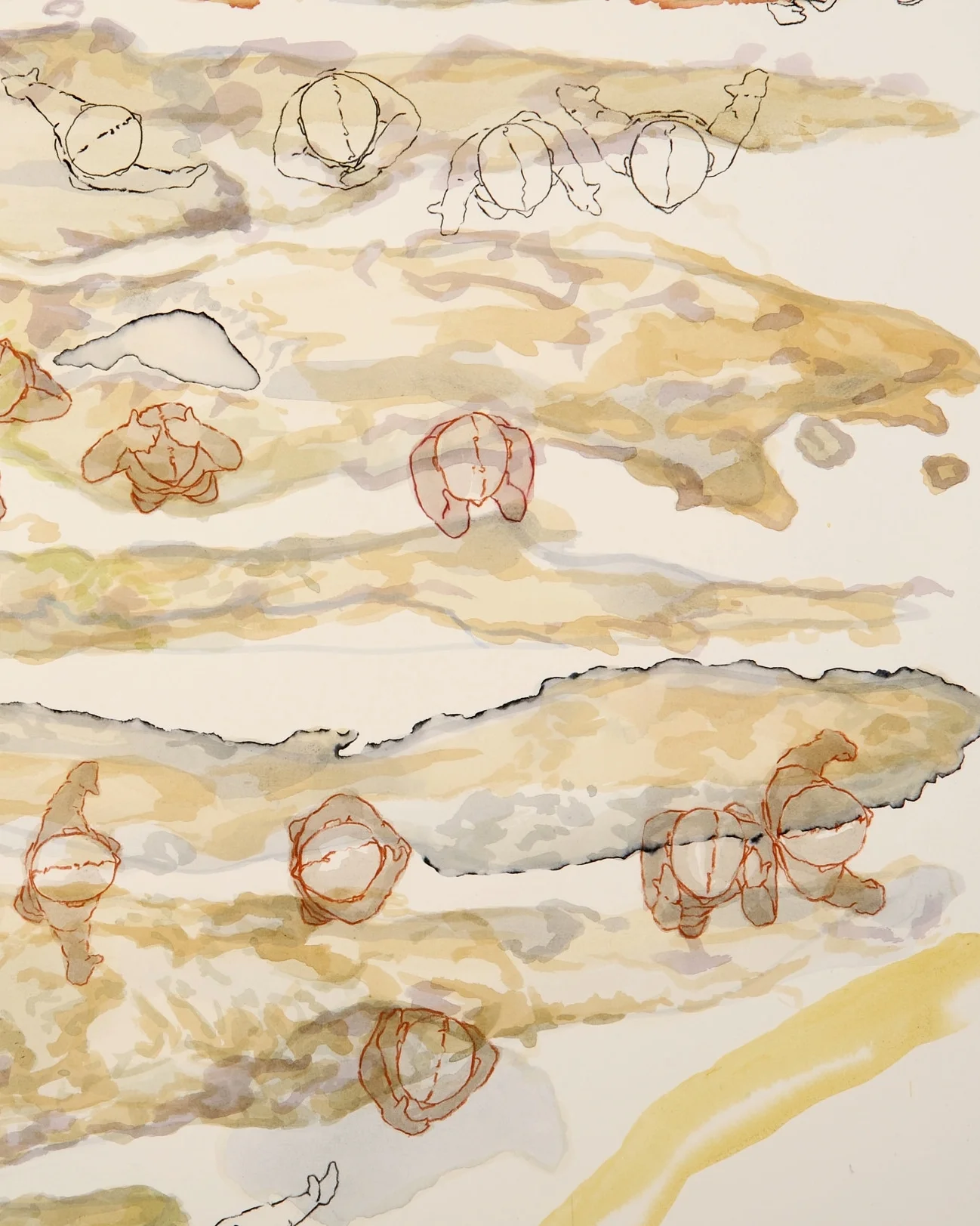 Islands Surrounding Sumatra (Fragments of Memory) (detail)