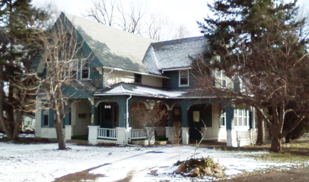 Existing house, prior to renovation
