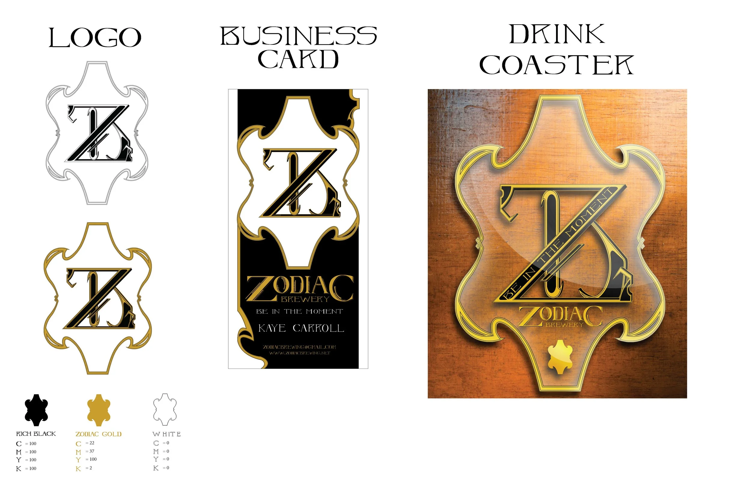Zodiac Brewery Rebranding 