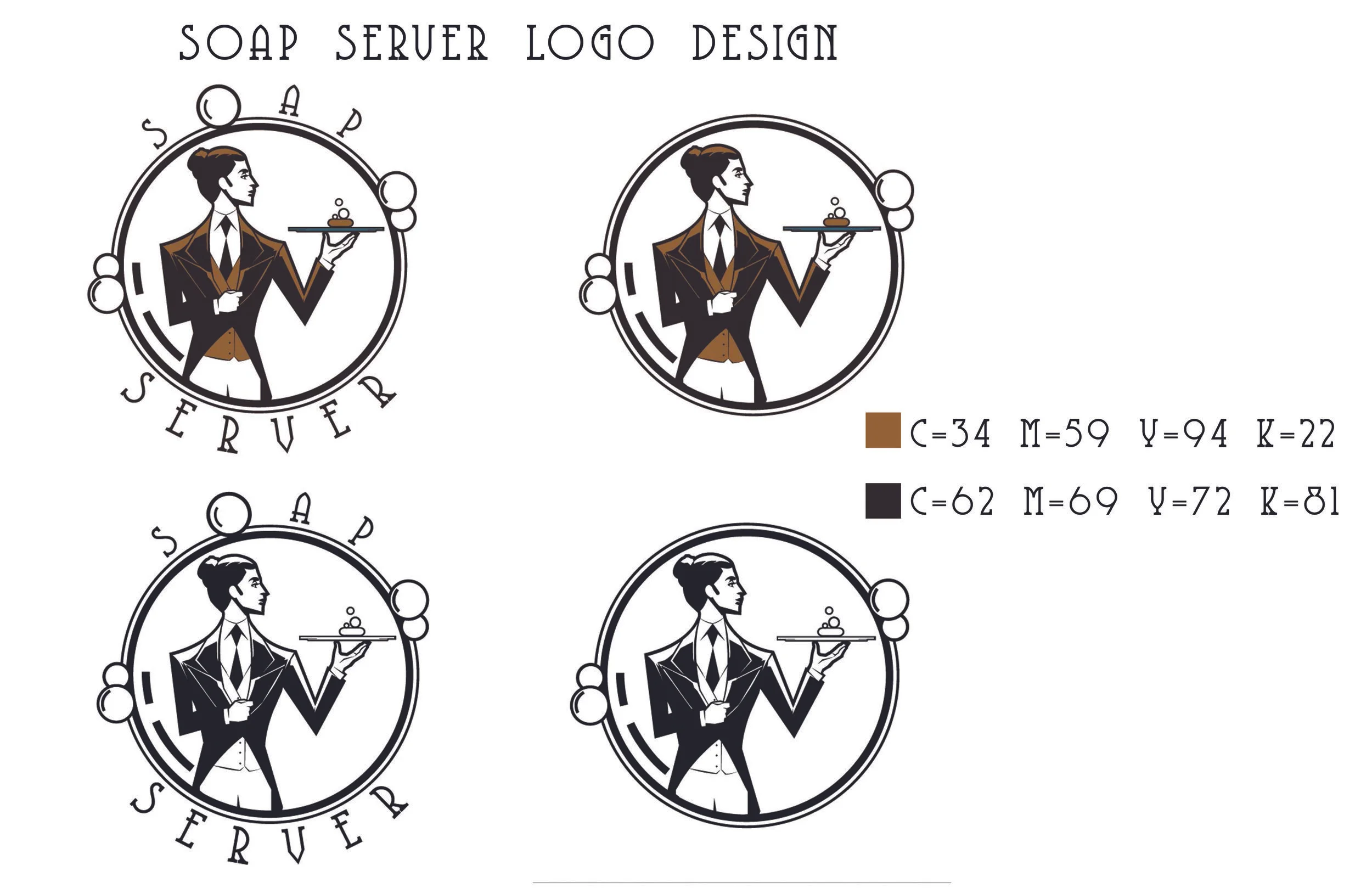 Soap Server Logo Design