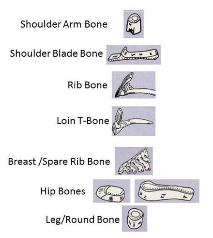 Pork Skeletal Chart