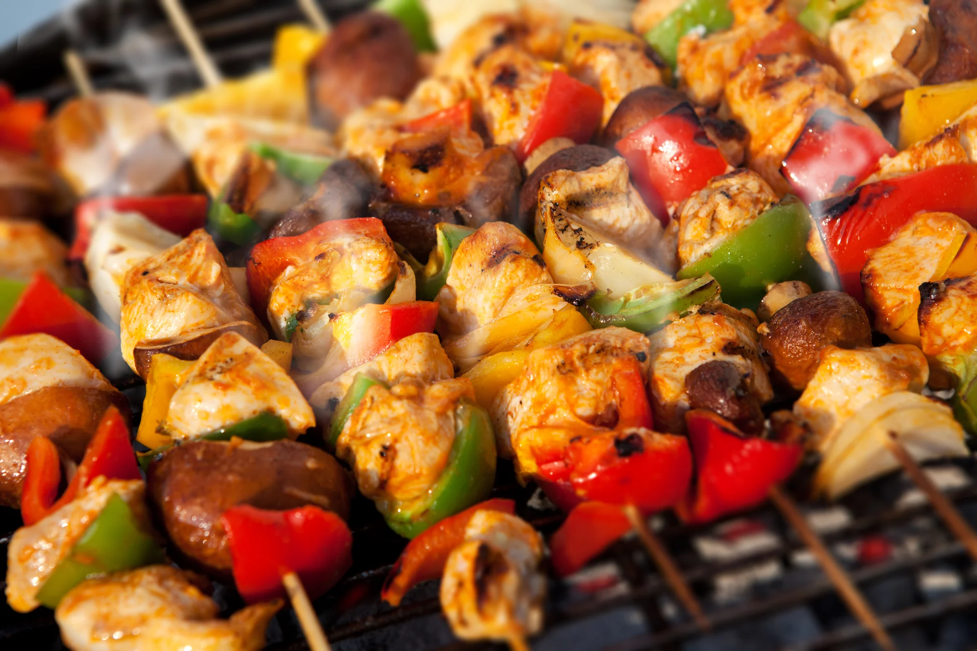 Grilled Vegetable Kabobs