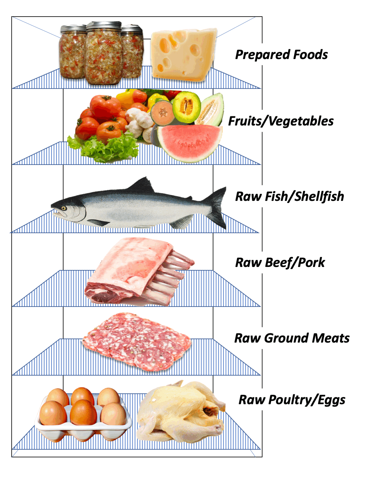 Storing Fish, Meat and Poultry Safely on a Commercial Scale