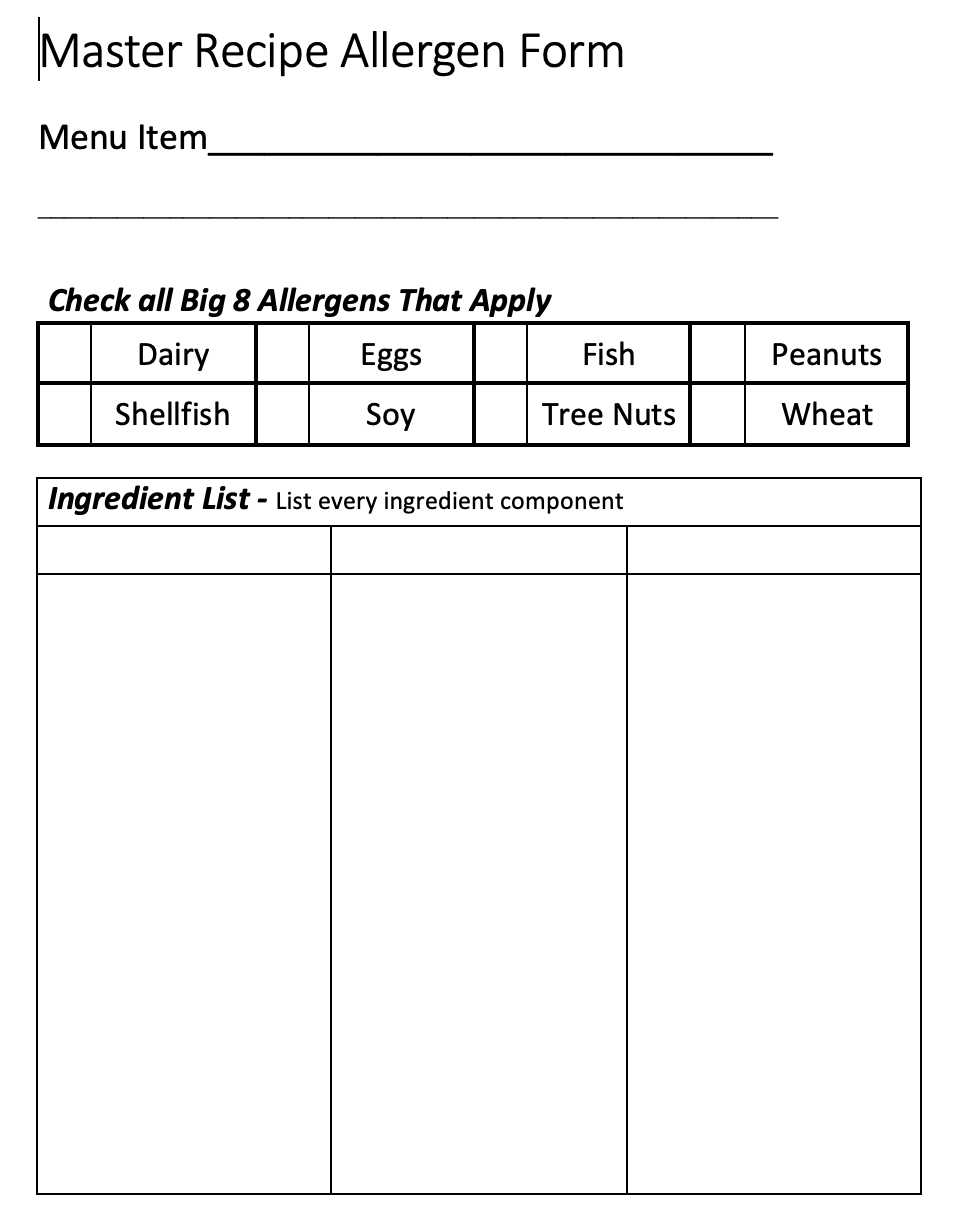 printable-food-allergy-form-template