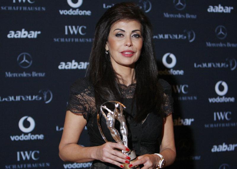 REUTERS, May el-Khalil, the founder of the Beirut Marathon Association.