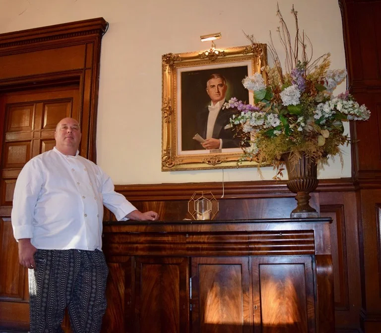 Larry Berson, head chef and general manager of the Montauk Club. SOURCE: ADRIAN BRUNE/OZY